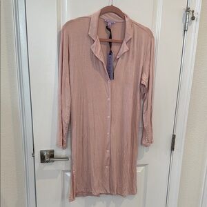 Hale Bob Organic Bamboo Blush Pink Sleep Dress